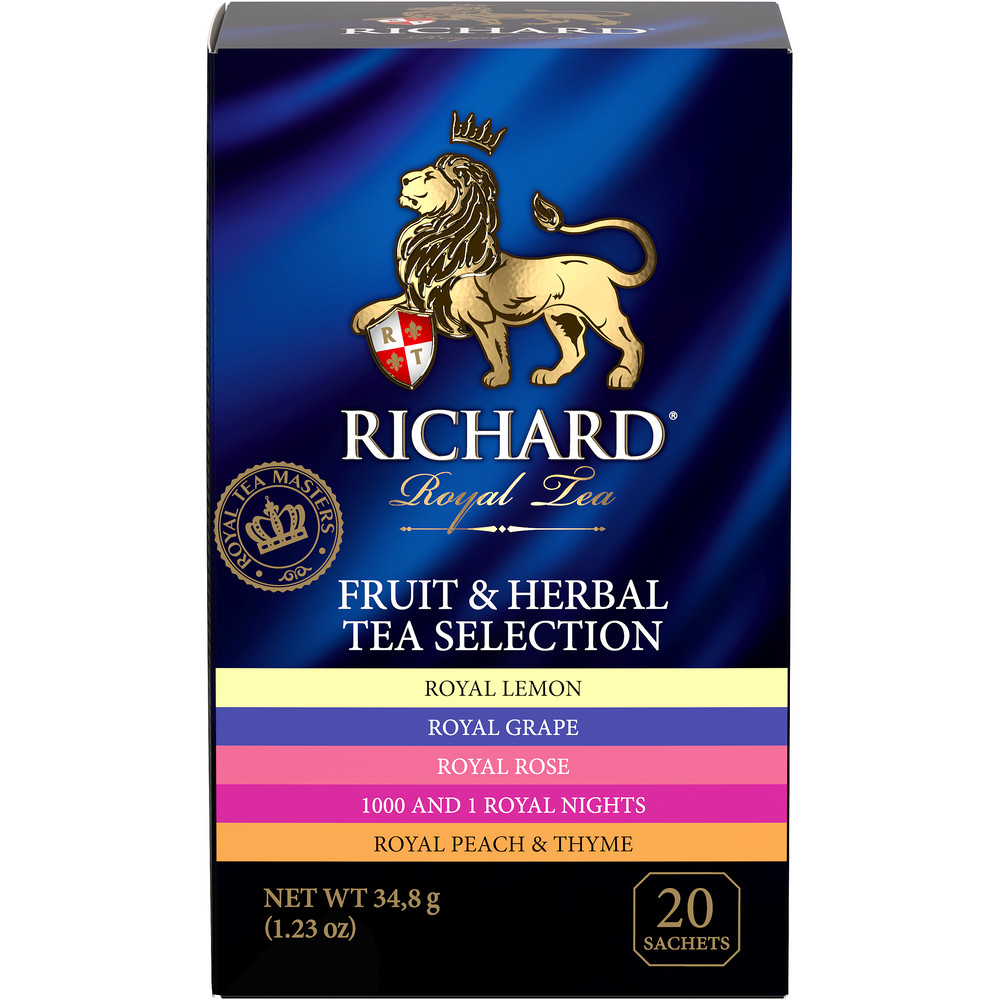 Richard Fruit&Herbal Tea Selection assortment, 20 sachets