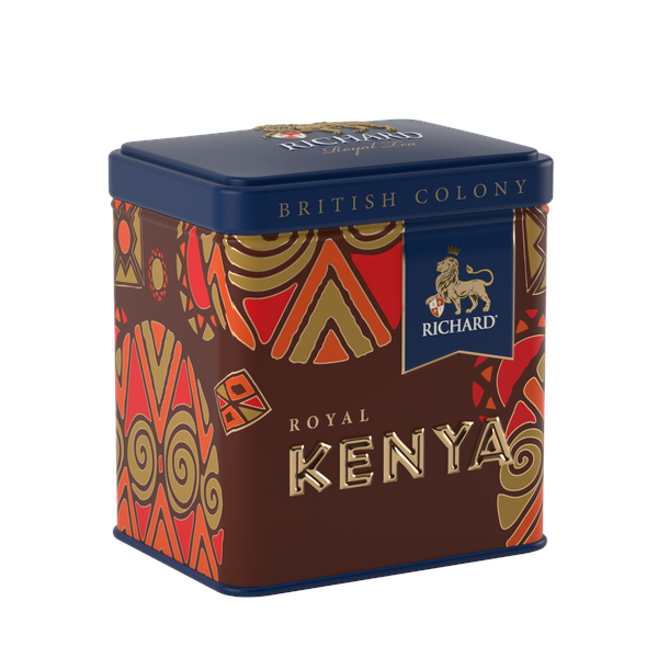 Royal Tea From Around The World, Kenya, loose leaf black tea 50g, tin