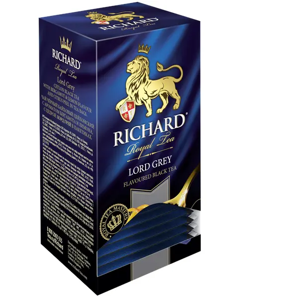 Lord Grey, flavoured black tea in sachets, 25x2g